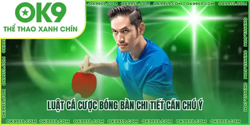 Luật cá cược bóng bàn chi tiết cần chú ý Luật cá cược bóng bàn chi tiết cần chú ý